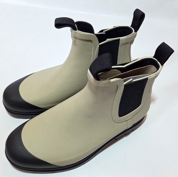 Everlane The Rain Boot Chelsea Chunky Rubber Ankle Rain Boots Sustainable Size 7 - Picture 6 of 16